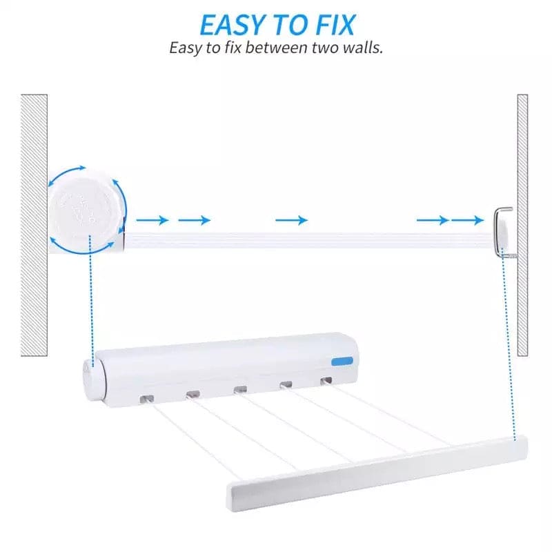 Heavy Duty Retractable Hang Drying Rack, Automatic Telescopic Clothesline, Wall Mounted Clothes Line, Flexible Clothesline, Bathroom Clothes Dryer, Balcony Drying Rack Household Clothesline, Retractable Clothes Drying Rack, Drawing Rope Heavy Duty Retractable Hang Drying Rack, Automatic Telescopic Clothesline, Wall Mounted Clothes Line, Flexible Clothesline, Bathroom Clothes Dryer, Balcony Drying Rack Household Clothesline, Retractable Clothes Drying Rack, Drawing Rope